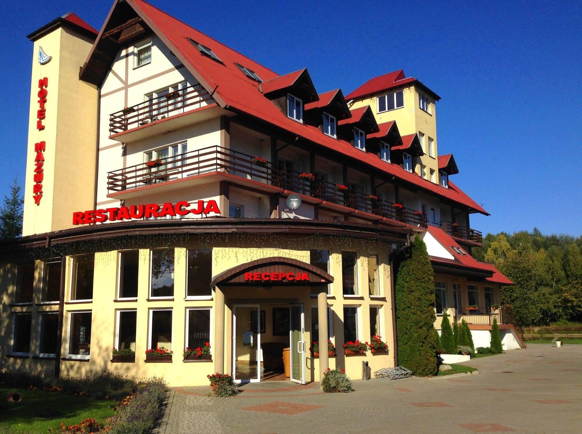 Hotel Mazury Giżycko Exterior foto